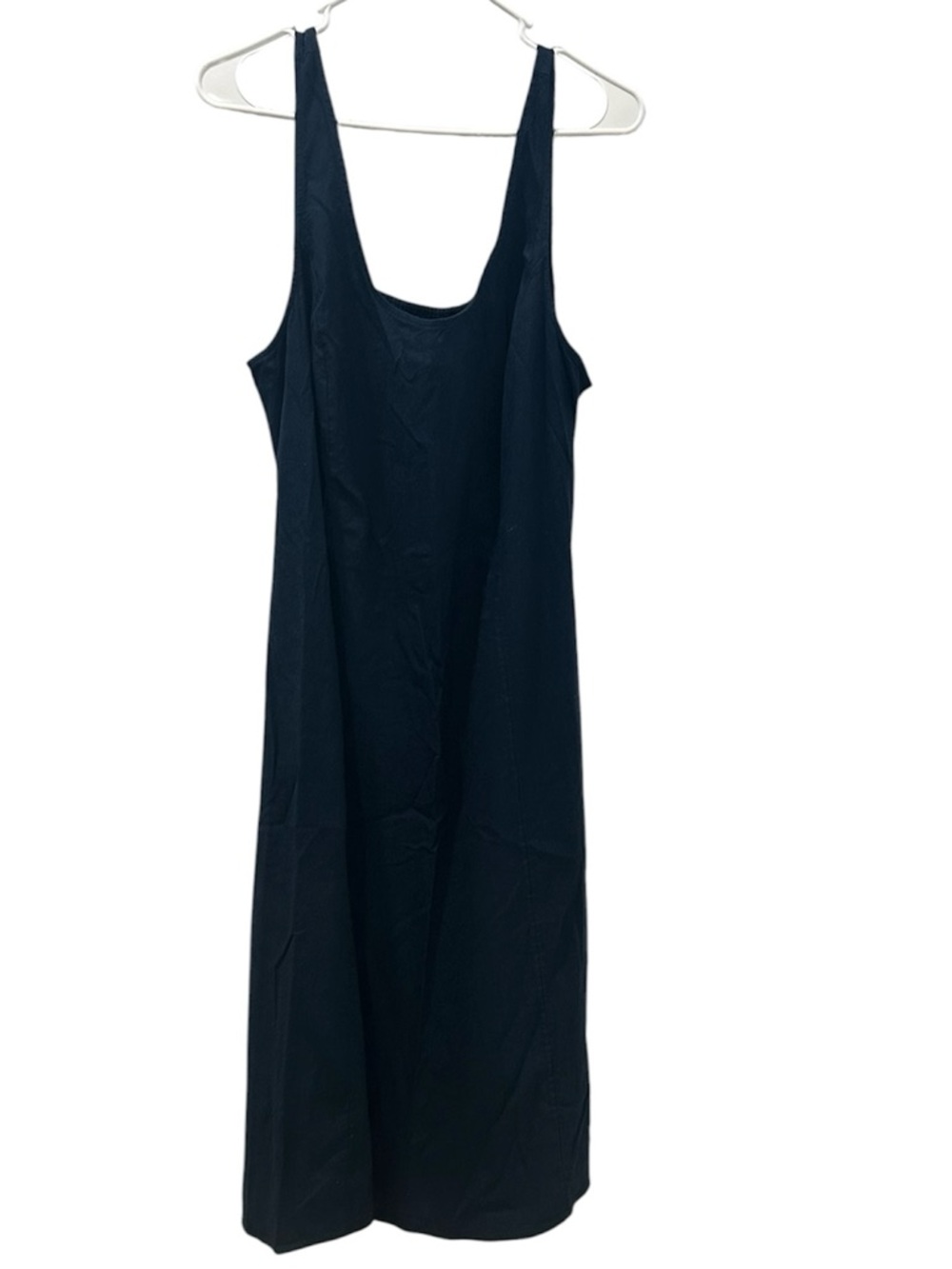 LC Lauren Conrad Navy Blue Linen Blend Dress Size XL